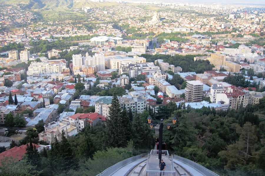 Фуникулёр на Мтацминду
